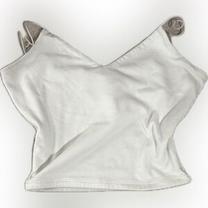 Cropped White Cami